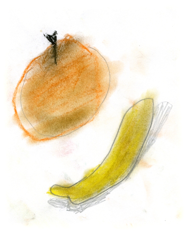 Hugo fruit from life banana and peach